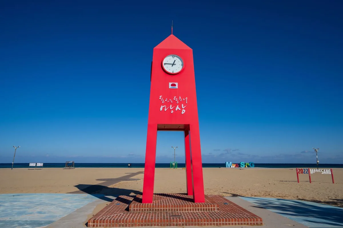 망상해수욕장 - 8월동해여행 여행