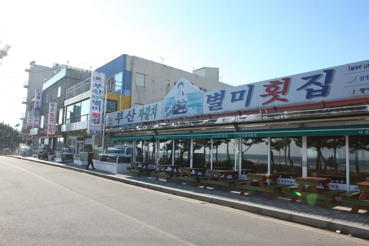 한남동카페거리: 감각적인 봄날, 그리고 한남동 횟집 미식 - 한남동 여행