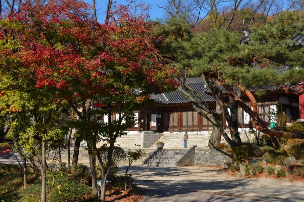 가을단풍길(안감내길) - 성북구여행 여행